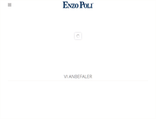 Tablet Screenshot of enzo-poli.no